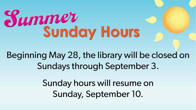 Summer Hours graphic
